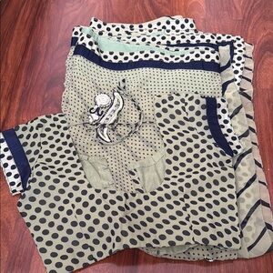 Polka Dot chiffon saree